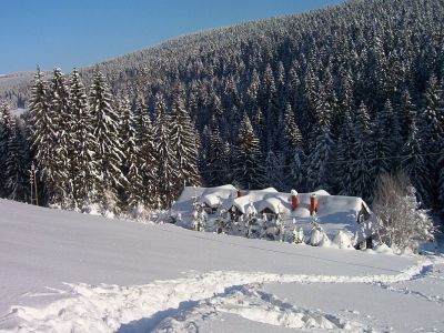 Beskýdek I v zimě 2005